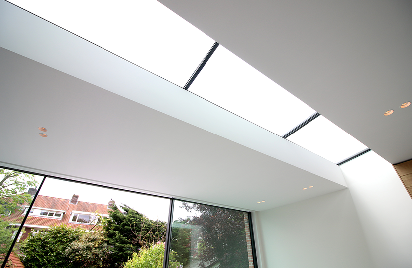 Lichtstraat in aanbouw